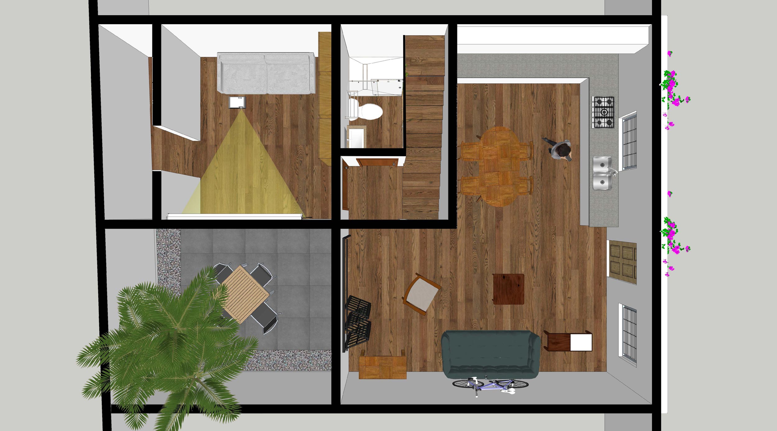 Casa Murillo, Mexico City 1st Floor Plan