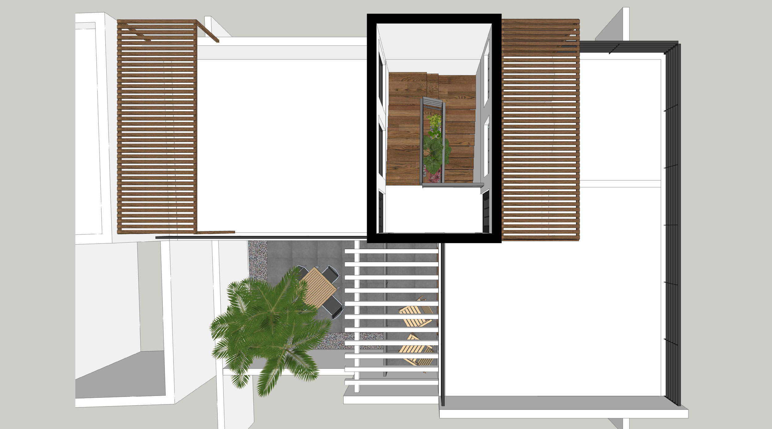 Casa Murillo, Mexico City Roof Garden Plan